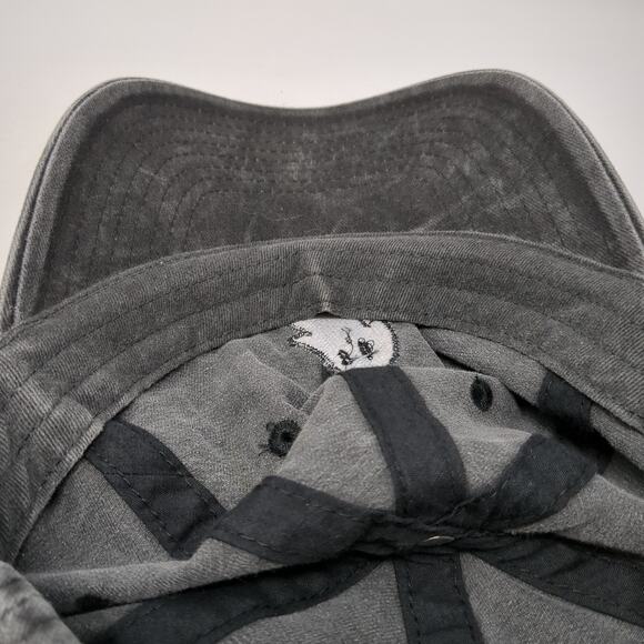 Ghost Slideback Baseball Cap Gray One Size Adjustable Embroidered 6 Panel Dalix - Picture 8 of 10